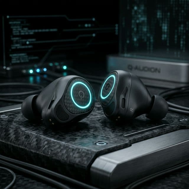 Q-Audion cryptographic headset — BCrypto flagship device